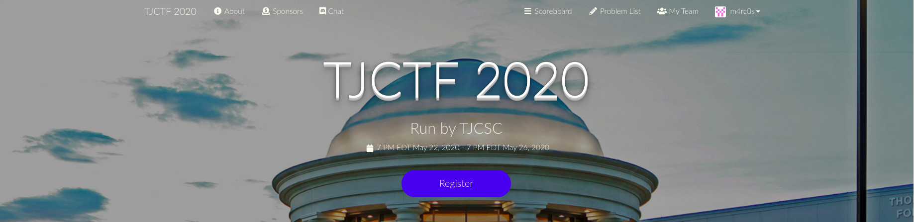 TJCTF 2020